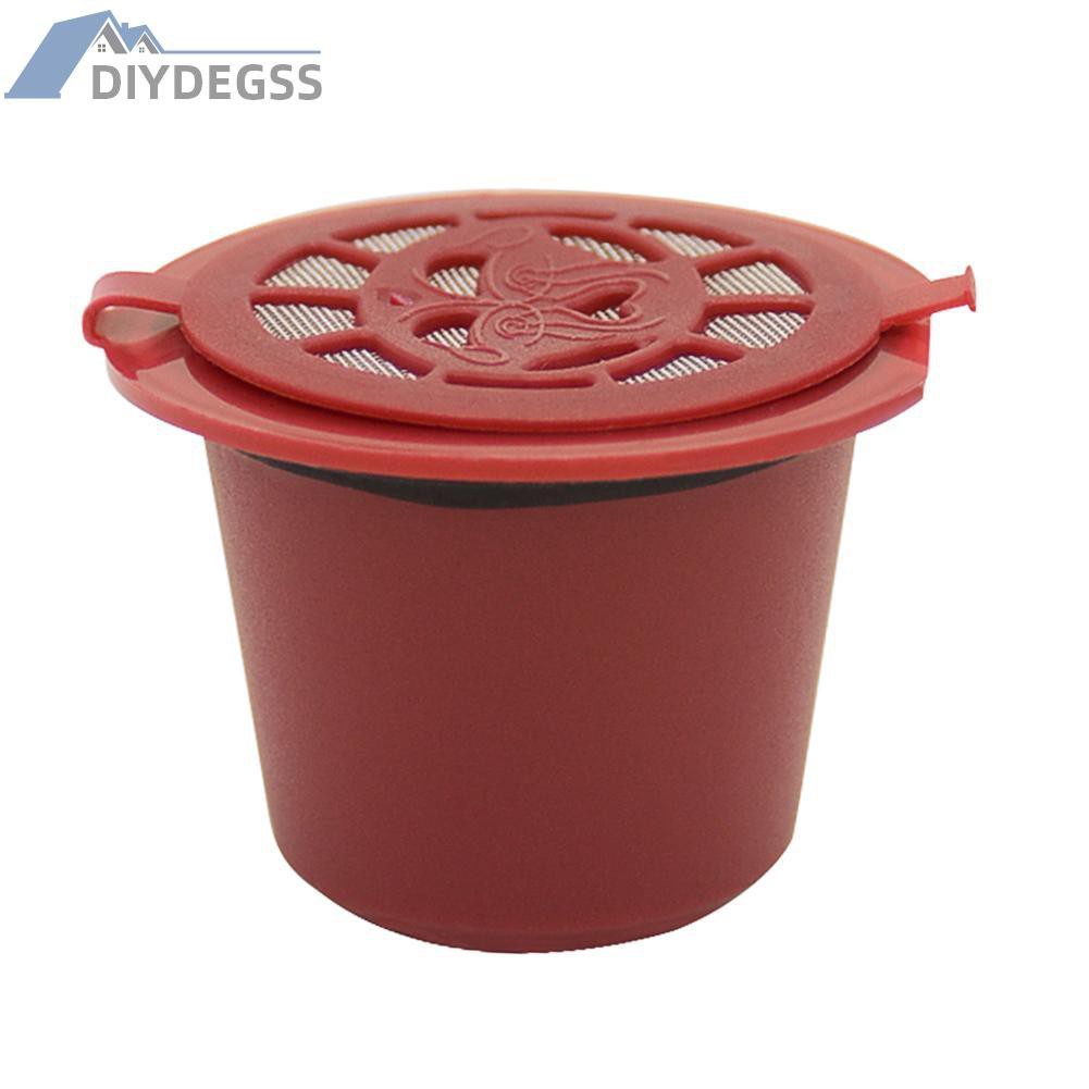 Diydegss2 Reusable Refill Coffee Capsule Filter Shell for Nespresso Coffee Machine