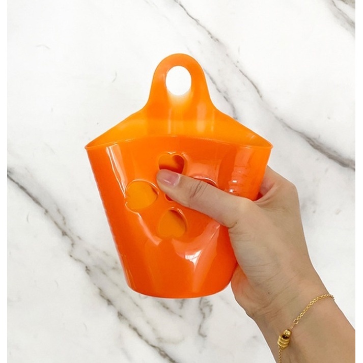 Giỏ đựng đồ bằng nhựa treo tường tiện dụng (SP081953)