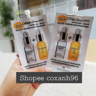 Serum 2in1 collagen + vit c thái lan