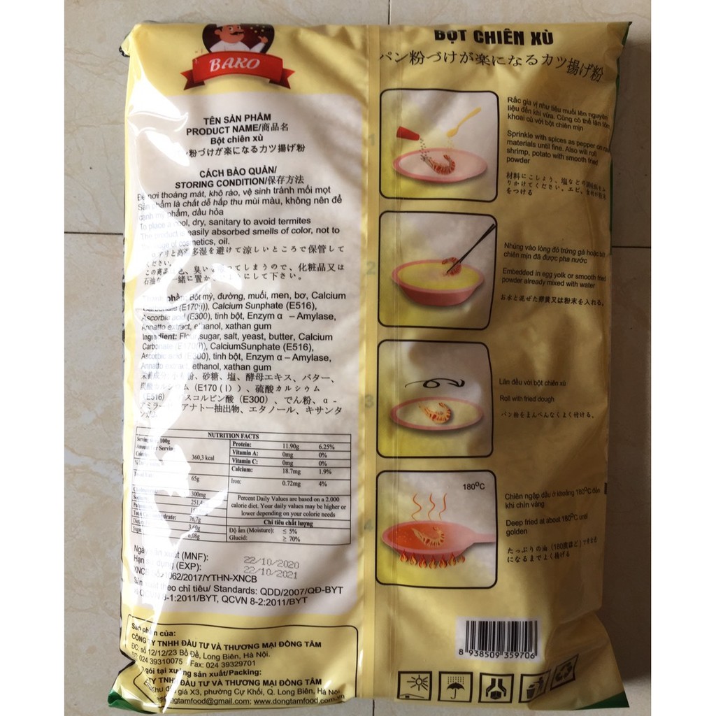 Bột Chiên Xù BAKO 1kg