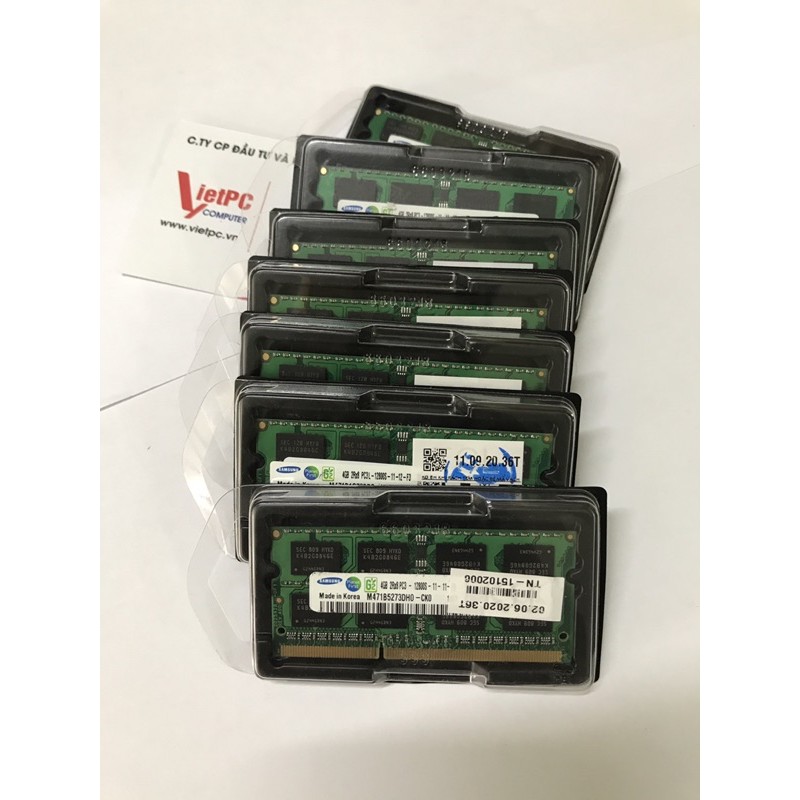 Ram laptop SamSung 4GB PC3L 1600Mhz (PC3L-12800s) | BigBuy360 - bigbuy360.vn