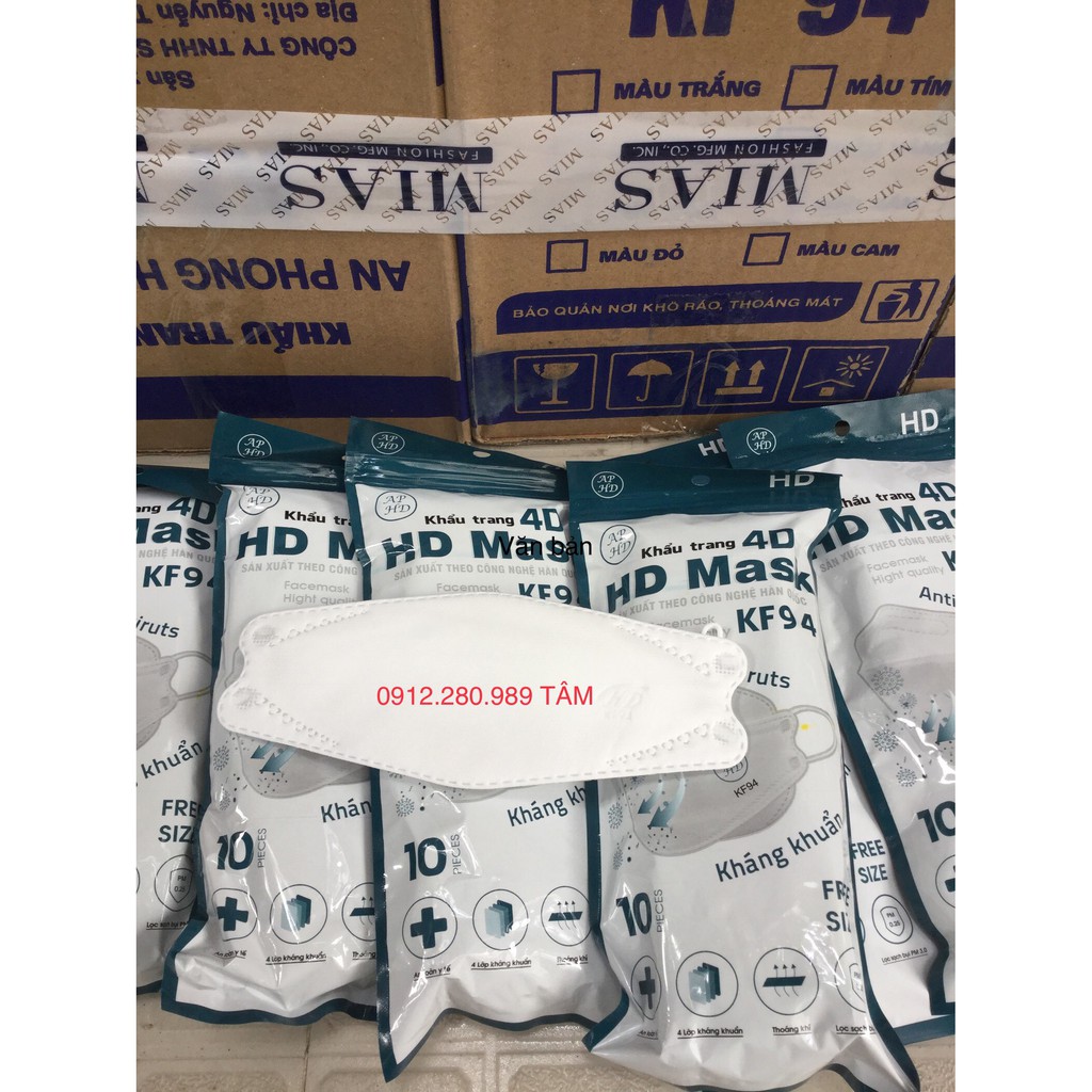 KHẨU TRANG KF94 AN PHONG - HÌNH THẬT 100%.