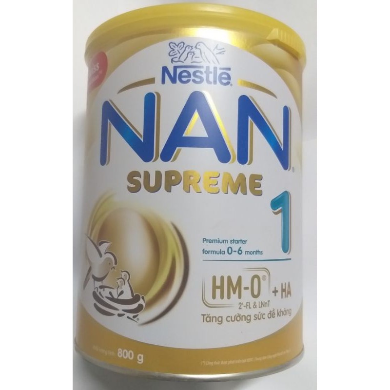 Sữa NAN Supreme Formula số 1 800G [HSD:01/2023]