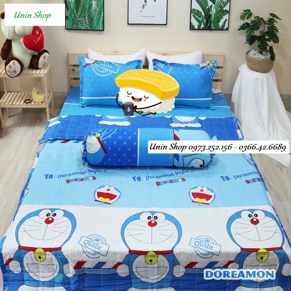 (Flash Sale) Mền trần bông gòn 3 lớp Mẫu Bơ Xanh poly cotton, chăn hè siêu nhẹ thấm hút tốt - Bông sạch