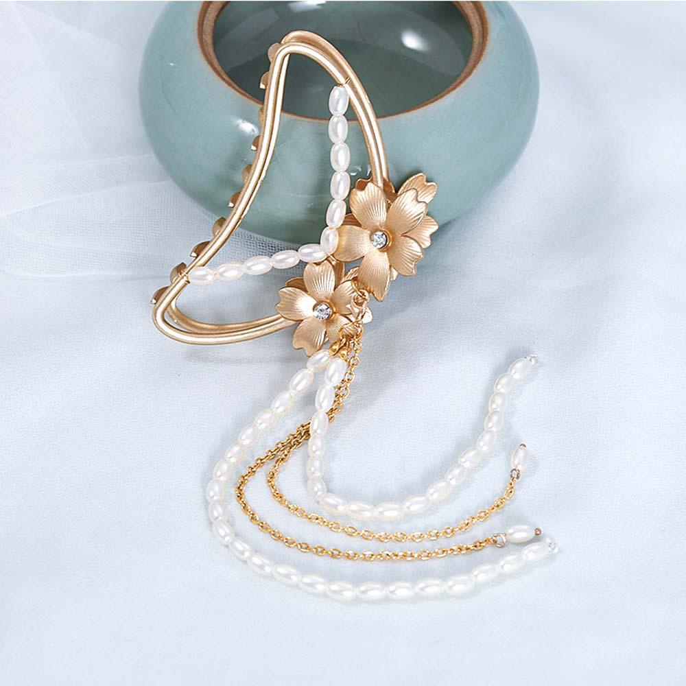 Kẹp Tóc Hình Bướm Dạng Dài Phong Cách Vintage Thời Trang