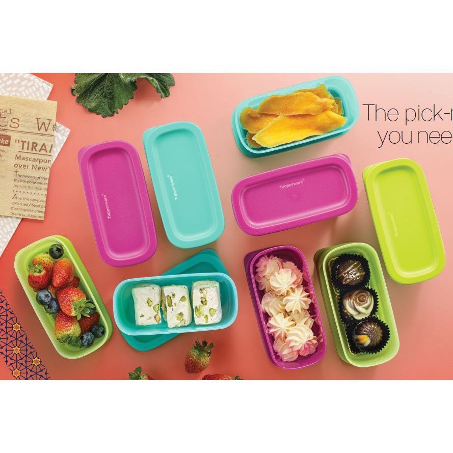 Bộ hộp bảo quản thực phẩm Mini rectangular 250ml tupperware