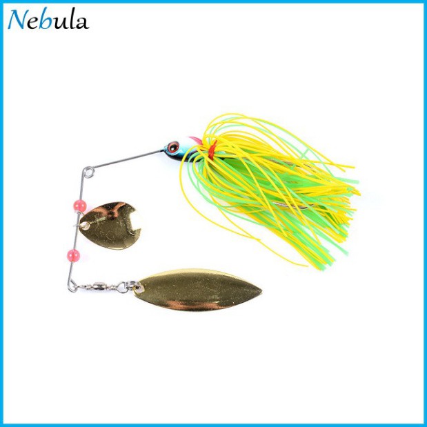 New Spinner Bait 15.6G Metal Lure Hard Fishing Lure Spinner Lure Spinnerbait Pike Swivel Fish Tackle
