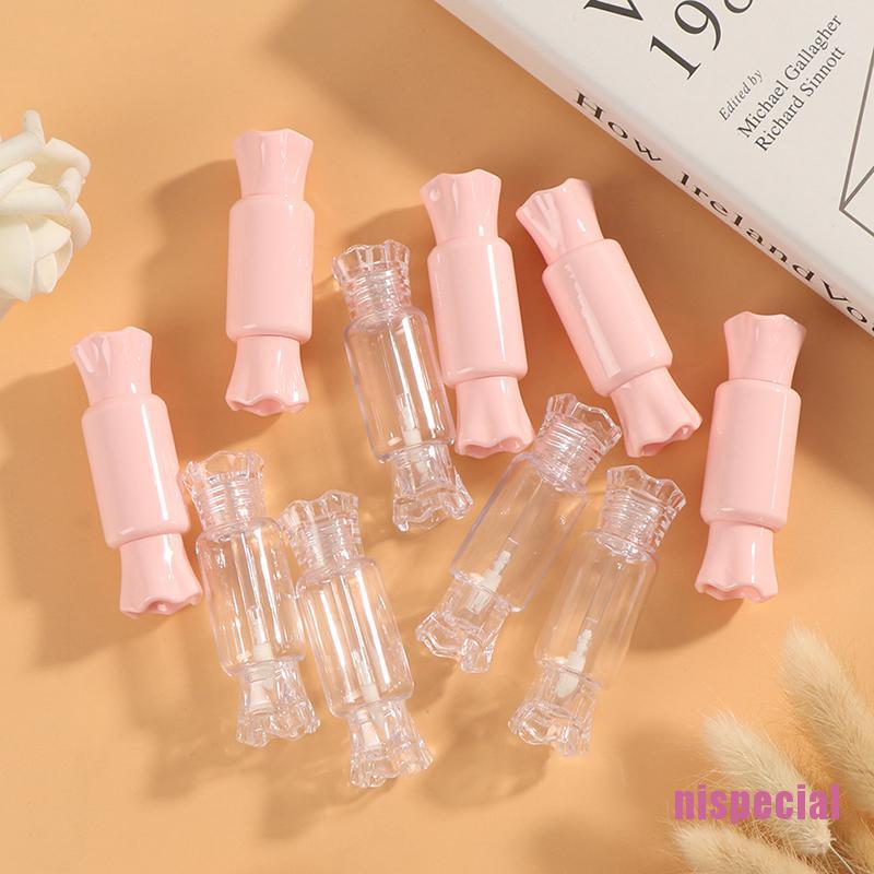 (Hàng Mới Về) Bộ 5 Ống Rỗng Đựng Kẹo Dễ Thương