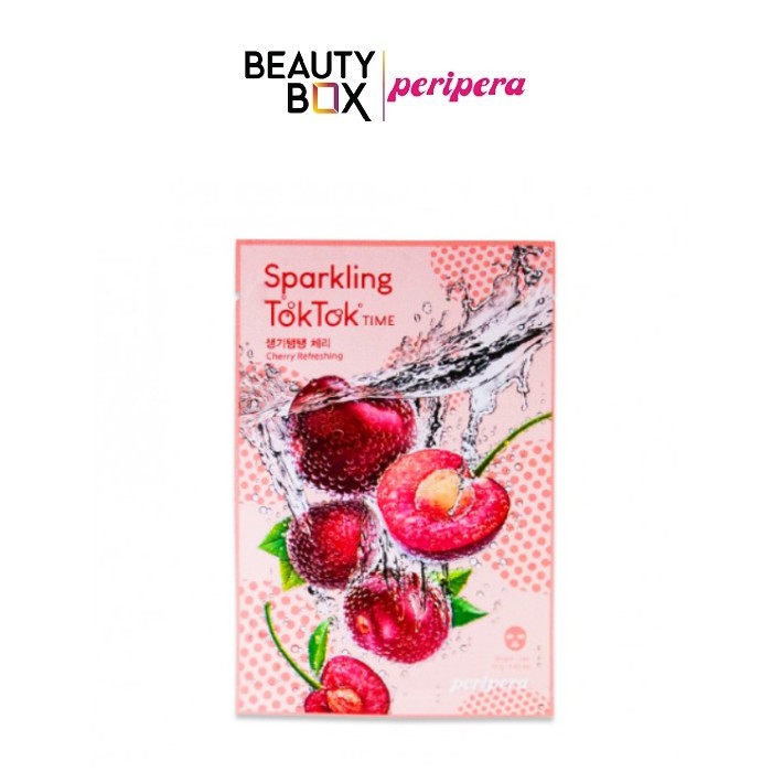 Mặt Nạ Giấy Peripera Sparkling Toktok Time Mask Sheet 18g