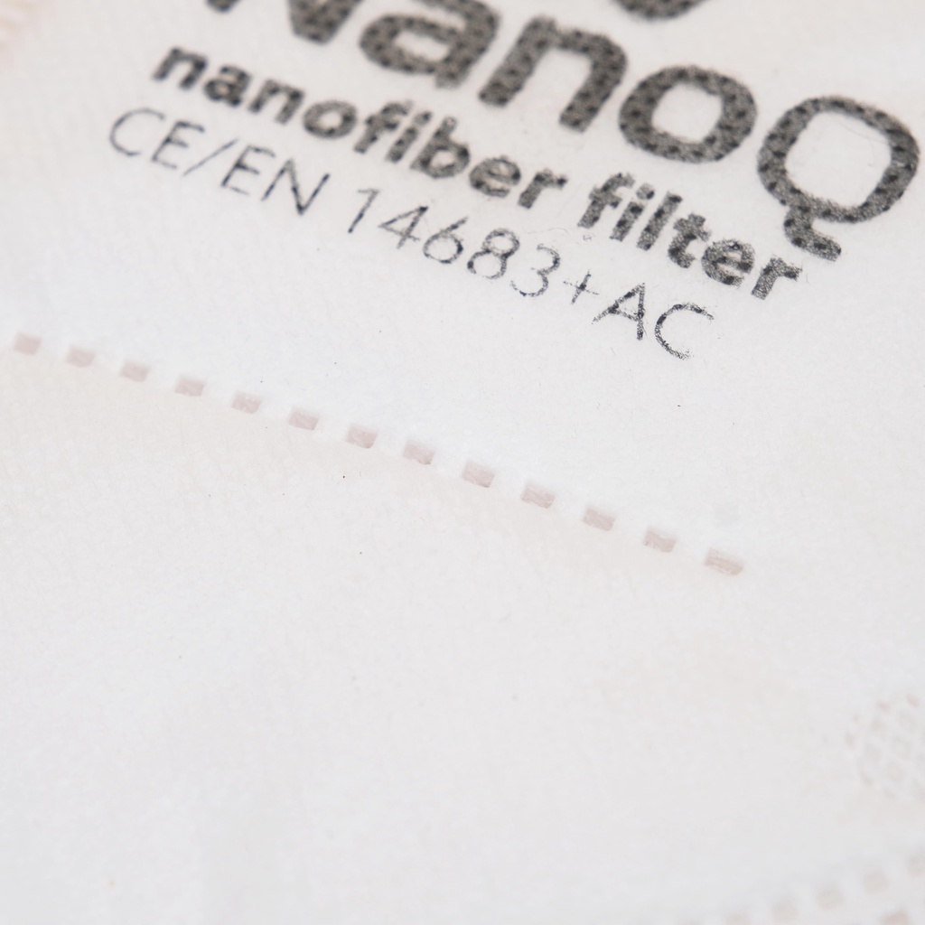 [GÓI - 01 CÁI] Khẩu trang n95 5 lớp kháng khuẩn NANO Q - Hàng chính hãng Nanocare R&amp;D