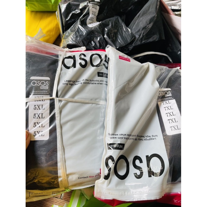 QUẦN LEGGING NÂNG MÔNG CAO CẤP ASOS TÚI ZIP CHÍNH HÃNG CÓ SZ XL\7XL | BigBuy360 - bigbuy360.vn