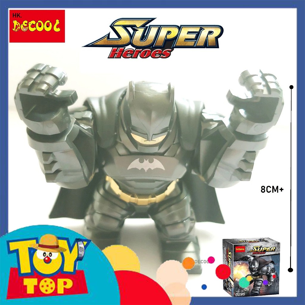 Đồ chơi ghép Batman lắp ráp Big Fig nhân vật Người dơi xếp hình Decool BigFig DC 0295