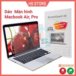 Dán Macbook Air, Pro, Retina - Miếng Dán Màn Hình Macbook Full Kích Cỡ 11.6 inch 13.3 inch 15.4 inch. 16 inch