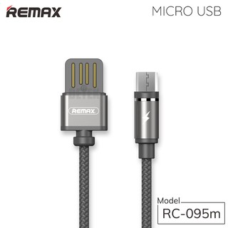 Cáp sạc Nam Châm Cổng Micro USB Remax RC-095m (Có hai màu Vàng/Bạc)