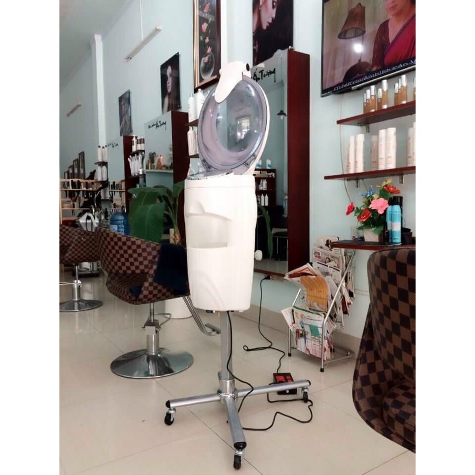 Máy Hấp Tóc Cao Cấp Cho Salon Có Đèn Led, Hấp Siêu Mượt