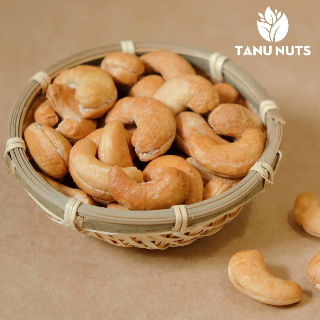 Nhân hạt điều tách vỏ rang muối TANU NUTS, hạt điều rang muối Bình Phước dinh dưỡng