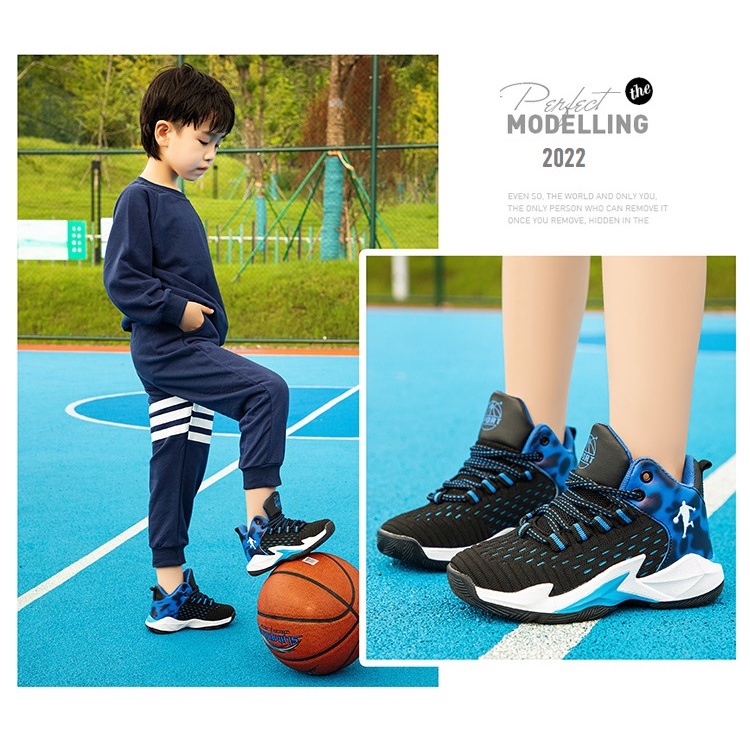 giày thể thao bóng rổ bé trai Quảng Châu size 29 đến 40 2022 KAT KIDS