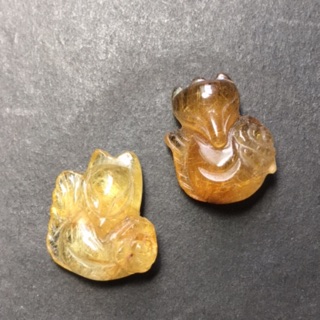 Hồ ly tóc vàng size nhẫn đã bọc bạc