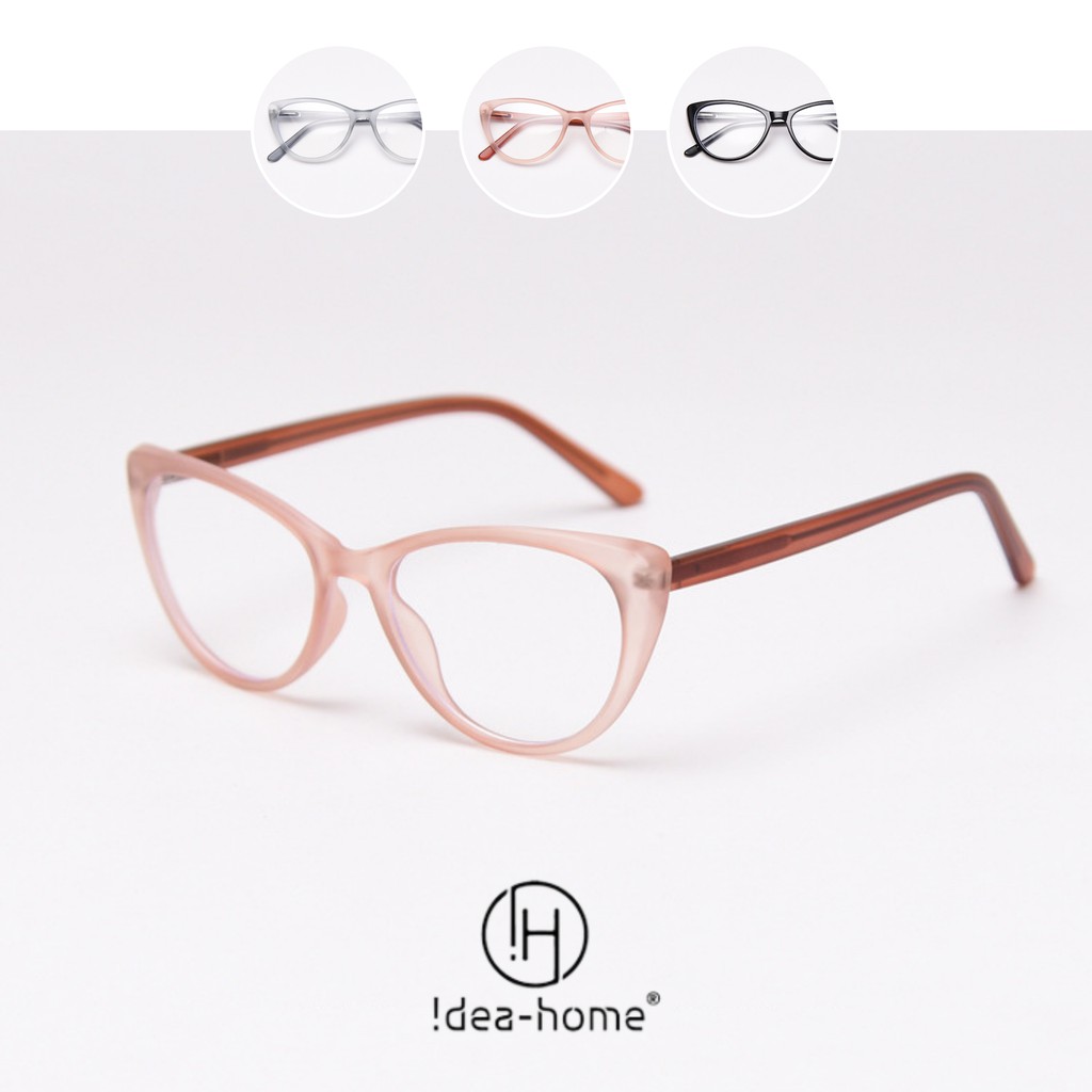 IDEAHOME Gọng kính cận mắt mèo P8013