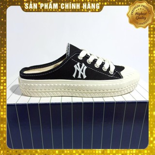 Sục Thể Thao Nữ , Giày Sục Đạp Gót Sục Bata MLB NY Cao Cấp [Video Thật - Full Box]
