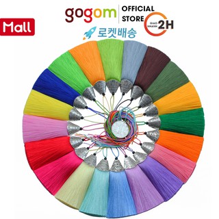 Dây treo trang trí đàn Kalimba Dây treo cổ trang nhiều màu sắc Hình rẻ quạt sợi mịn chốt inox cao cấp Phần 1