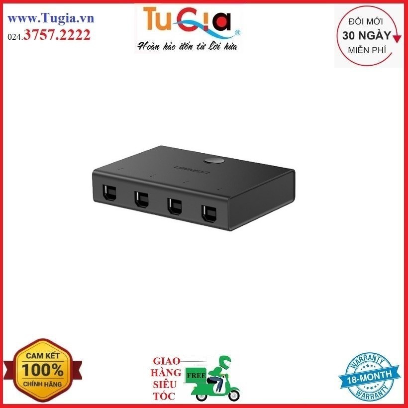 Hub USB Ugreen 4 Cổng 2.0 30346 Hàng Chính Hãng