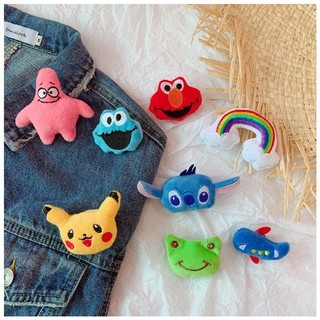 (COMBO 10 CÁI)Huy hiệu trâm cài áo, balo, túi Tote hình thú bông, anime nổi tiếng ghim noel giáng sinh, giá rẻ