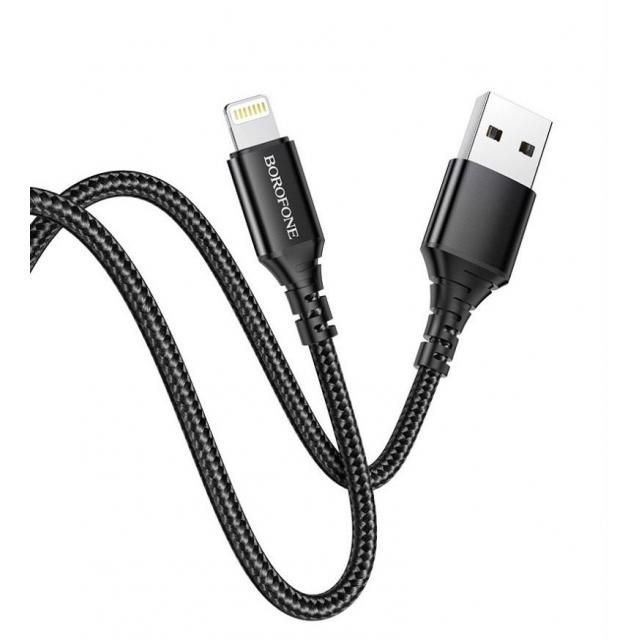 Dây Sạc Iphone Borofone BX54💎CHÍNH HÃNG-BẢO HÀNH💎Cáp Sạc Nhanh Dây Dù, Chống Gãy Cho Iphone/ Android Dài 1M -
