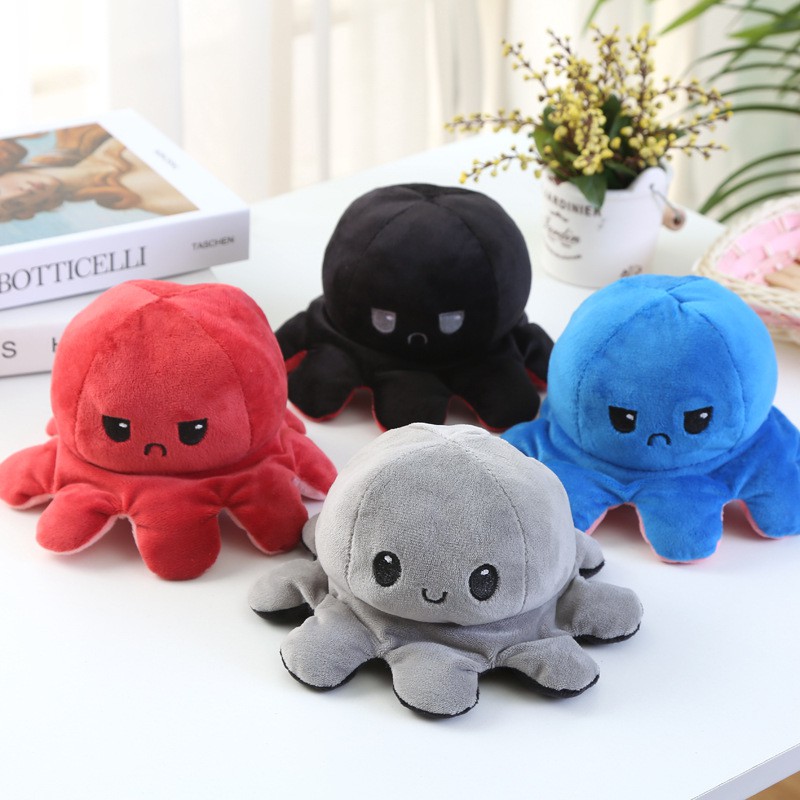 Bạch Tuộc Cảm Xúc Bông Cao Cấp 2mặt-Gửi trẻ em, gửi bạn gái, ngày lễ tình nhân JIMMY01