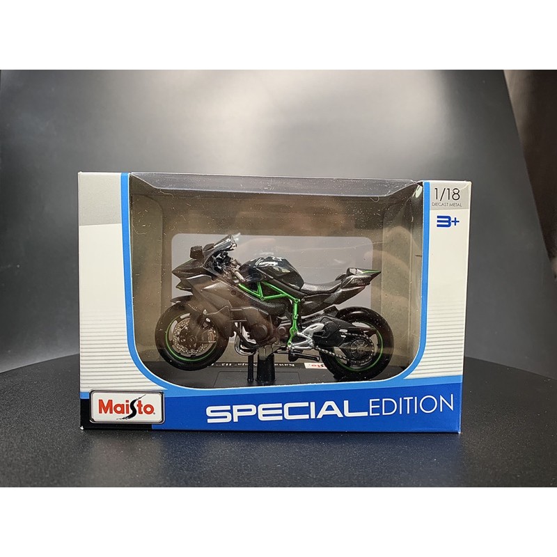 XE MÔ HÌNH - MOTO KAWASAKI H2R tỷ lệ 1:18 - MAISTO CHLstore Mô Hình Xe Đua