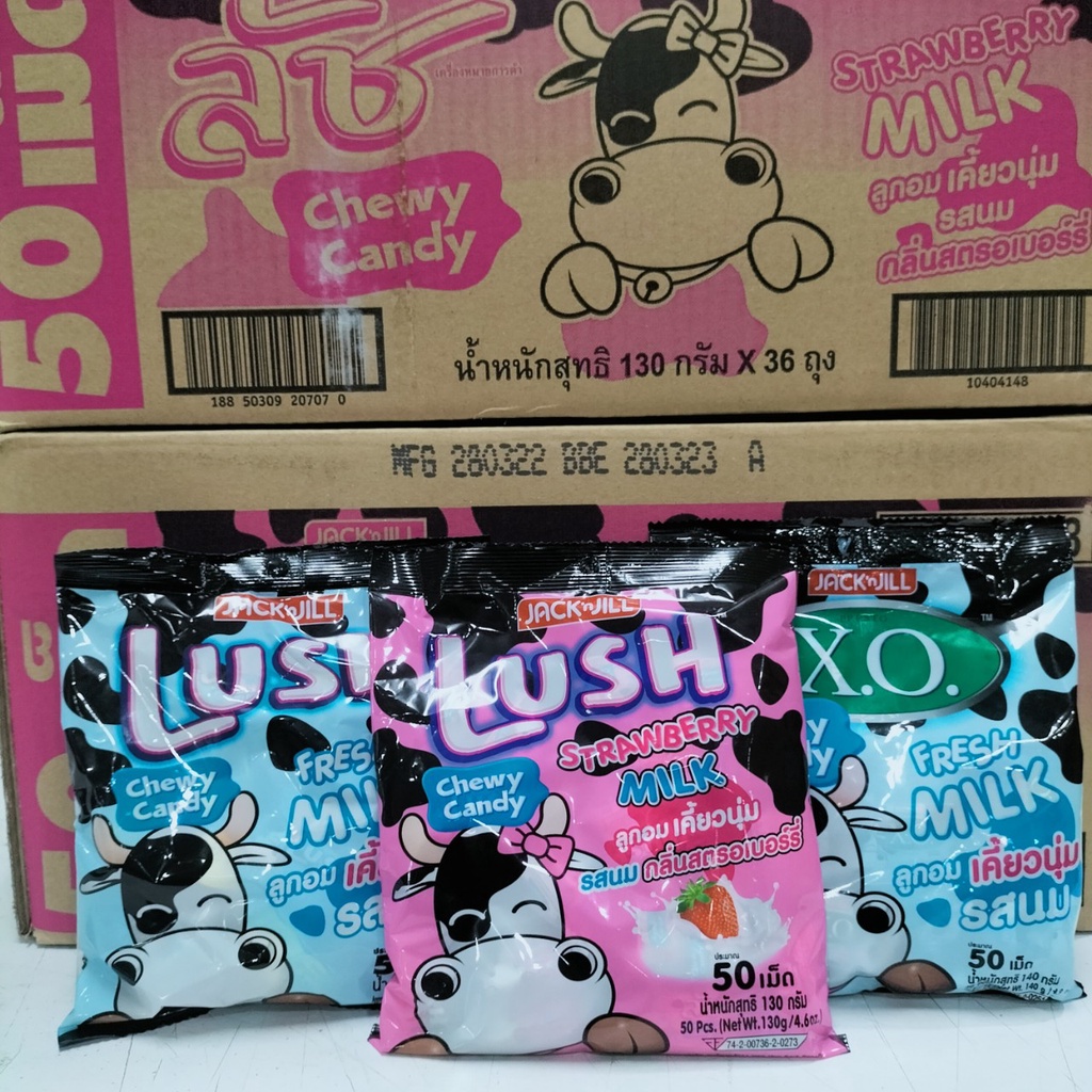 Kẹo Jack'n jill Sữa Bò Thái Lan 140gr