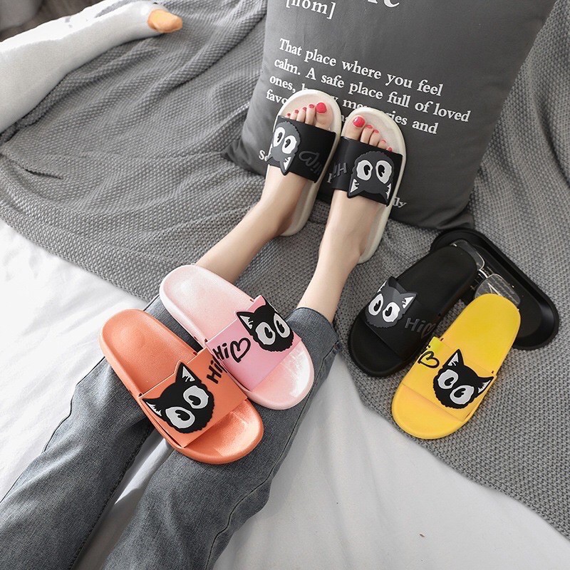 Dép nữ thời trang đẹp cute xinh quai ngang đi học BRATINA DL004