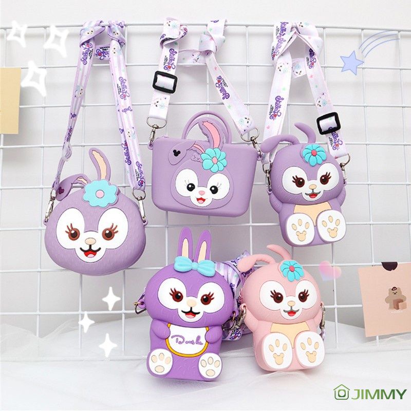 Phim hoạt hình dễ thương Mini Silicone Túi Kawaii cho Trẻ Em