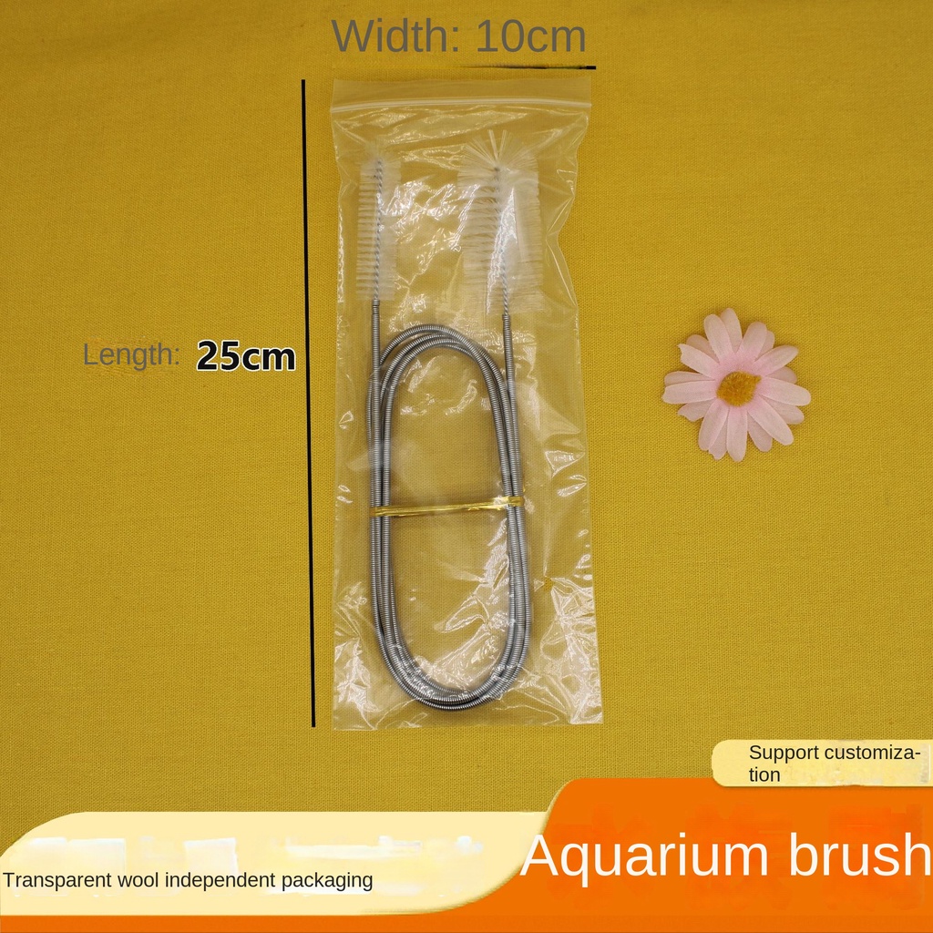 Cọ Sợi nylon Hai Đầu Dùng Để Vệ Sinh Đường Ống Nước Bể Cá Tiện Dụng