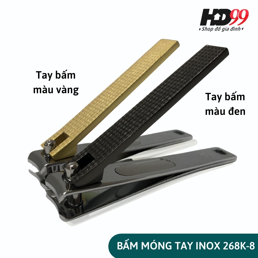 Bấm Móng Tay HD99 268K-8 | Hàng Chất Lượng Cao Từ Thép Chuyên Dụng Kiểu Dáng Phù Hợp Bàn Tay người Việt Nam