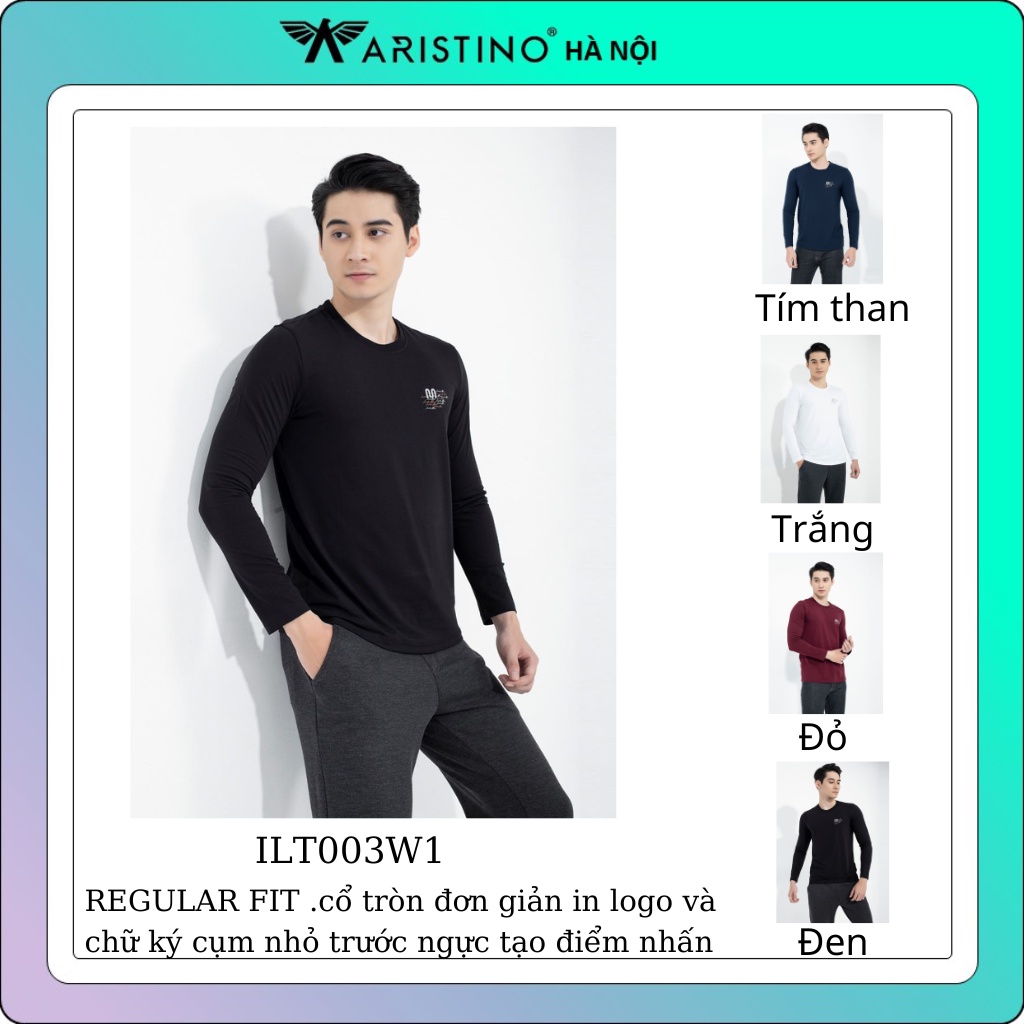 Áo thun nam dài tay Insidemen mỏng  vừa mặc mùa thu ILT003W1