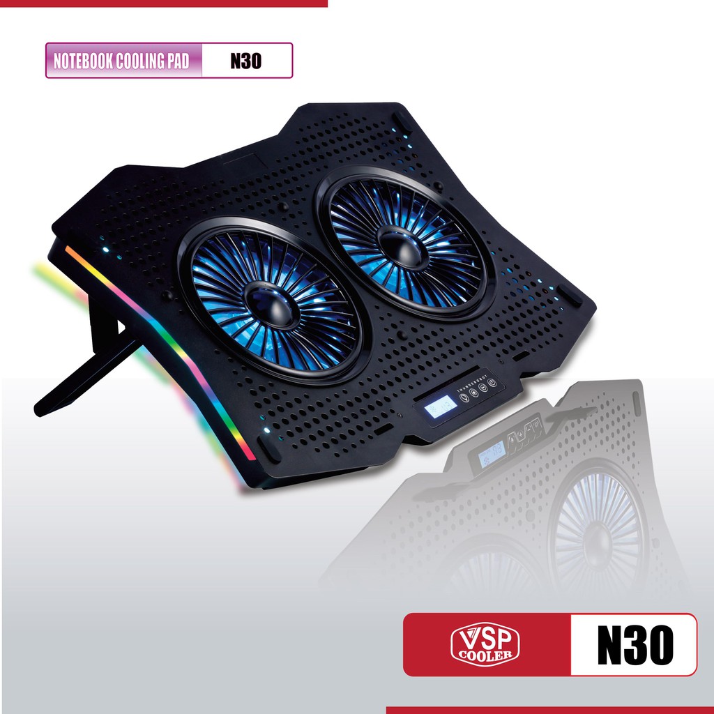 Fan TẢN NHIỆT VSP Cooler N30 LED RGB