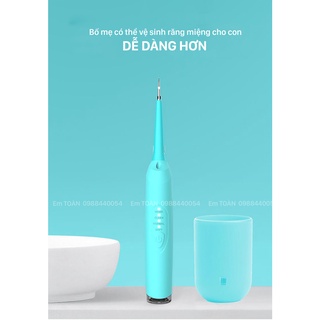 Máy lấy cao răng cầm tay mini dental flutter sử dụng sạc 3 chế độ rung - ảnh sản phẩm 4