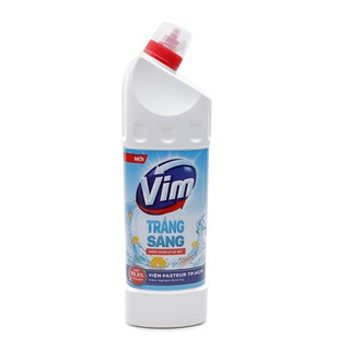 TẨY RỬA BỒN CẦU VÀ NHÀ TẮM VIM TRẮNG SÁNG 880ML