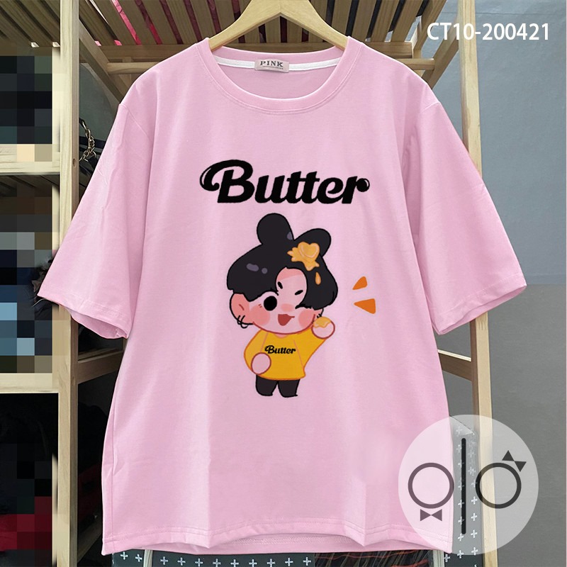 Áo Thun Butter BTS Chibi Jungkook - CT10-200421