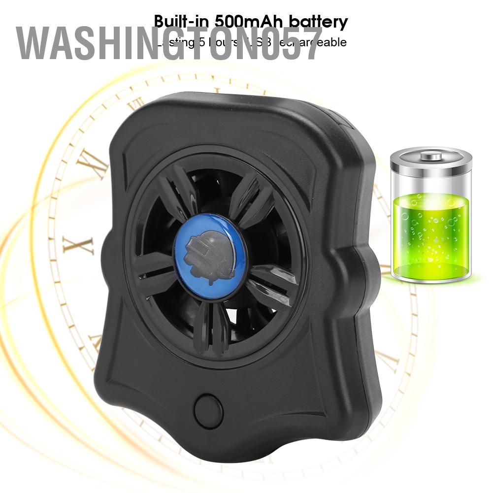 Washington057 P9 Mobile Phone Cooler Radiation USB Charging Cellphone Powerful Cooling Fan Heat Sink