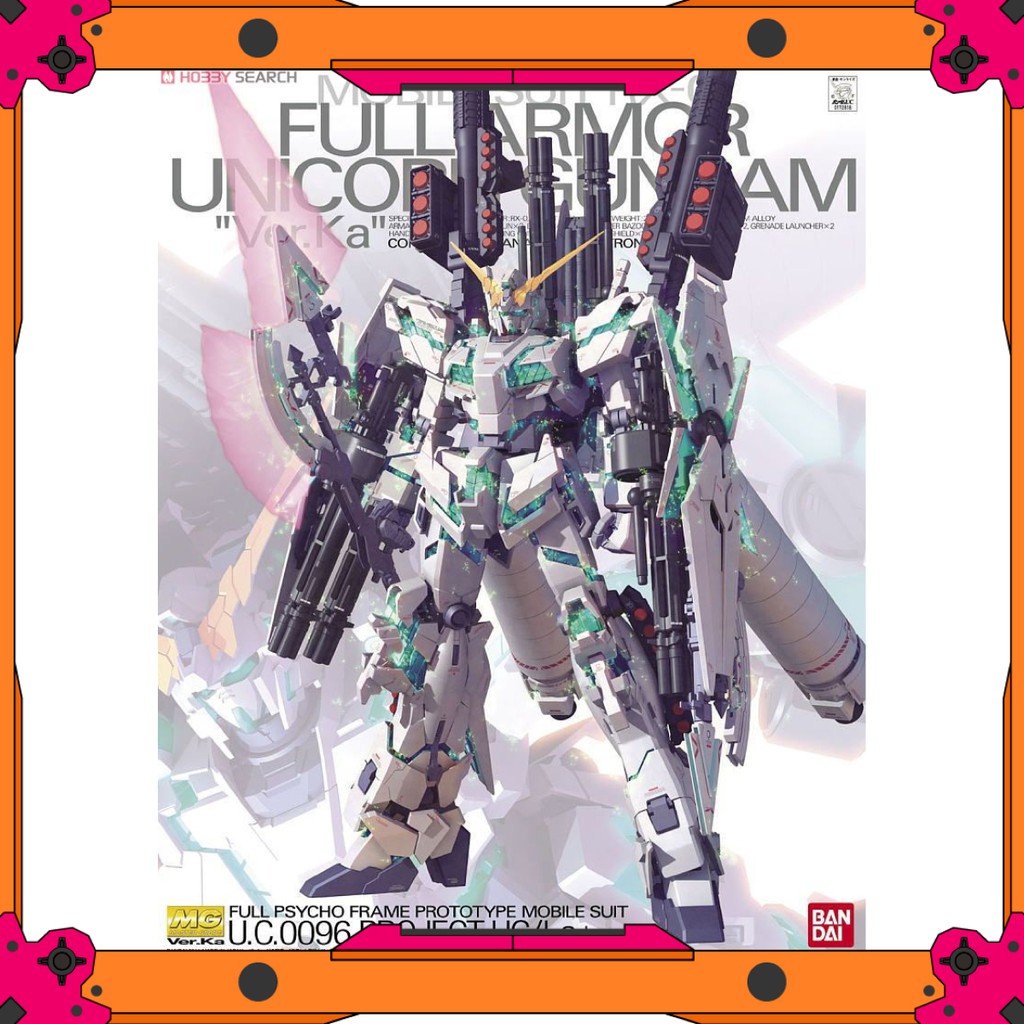 Mô hình Gundam MG Full Armor Unicorn Gundam ver Ka