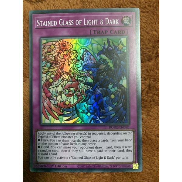Bài yugioh: stained glass of light & dark