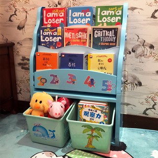 Kệ sách nhựa thiết kế dễ thương cho bé