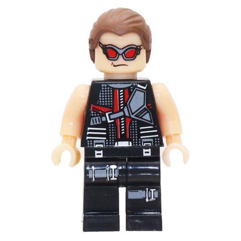 Đồ chơi khối lắp ghép Sluban hình siêu anh hùng mini tương thích mô hình lắp ghép ngẫu nhiên