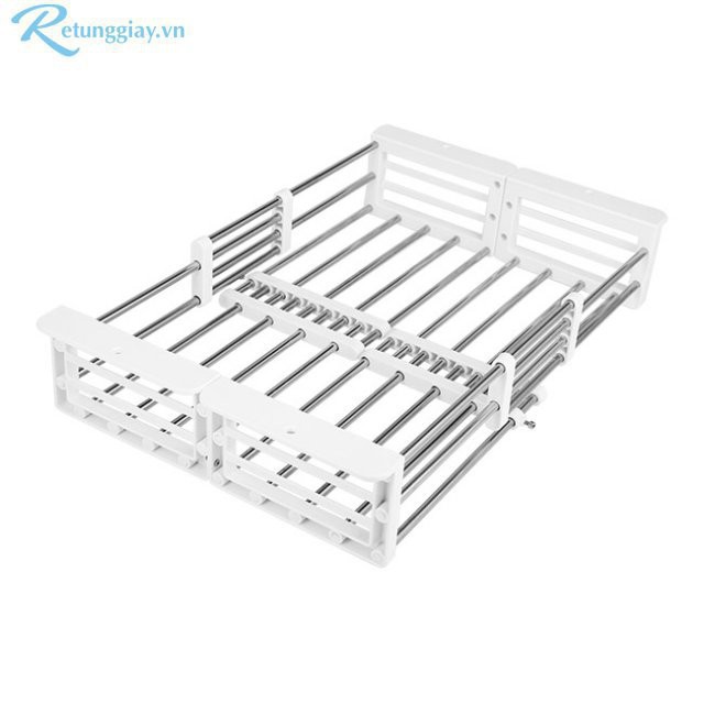Kệ inox size đại để gác trên bồn rửa chén hiệu Prota inox 201 va inox ...