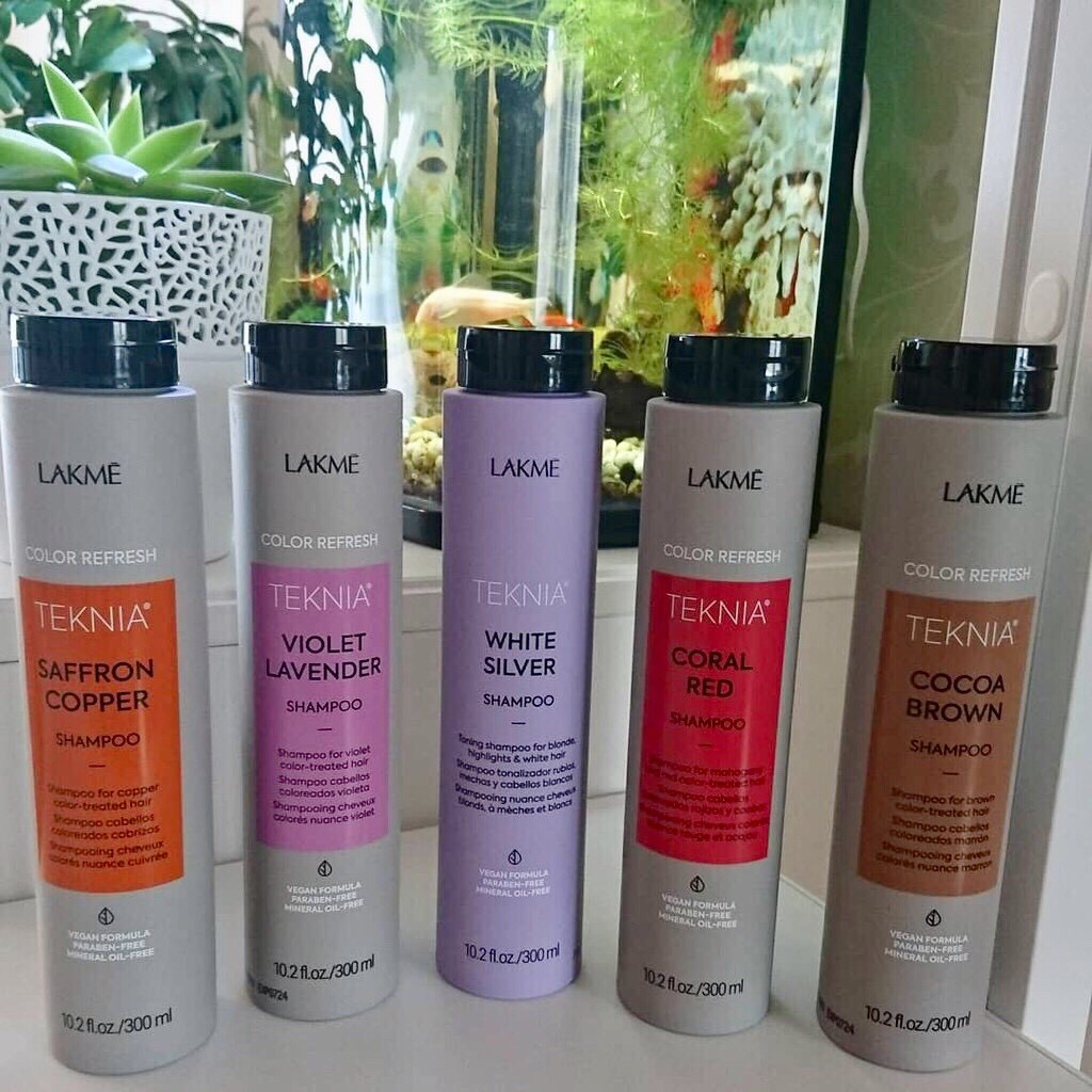 Dầu Gội Giữ Màu Dưỡng Mềm Tóc Lakme Teknia Chuyên Sâu Spain 300ml