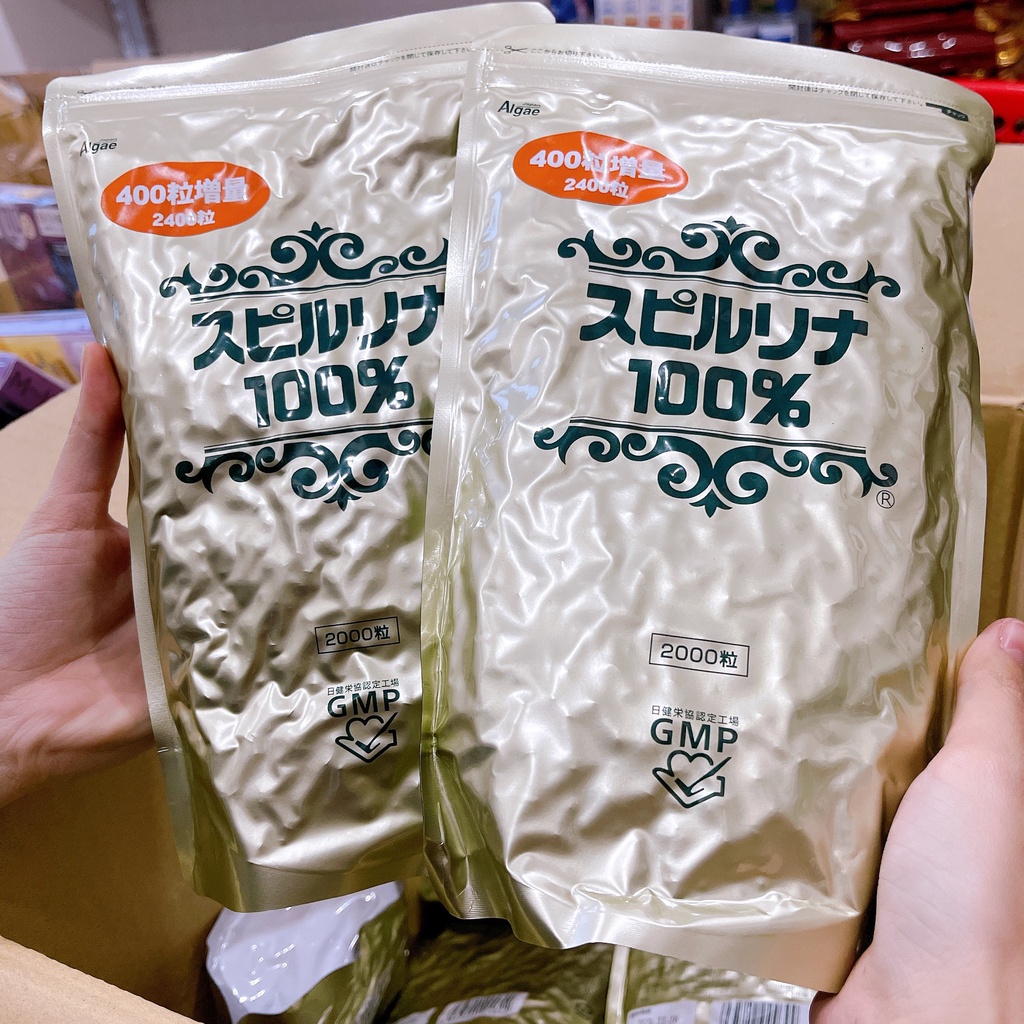 Viên uống tảo xoắn Algae Spirulina Nhật Bản hỗ trợ tăng cường sức khoẻ, chống lão hoá - PHUONGTHAO.JPSHOP