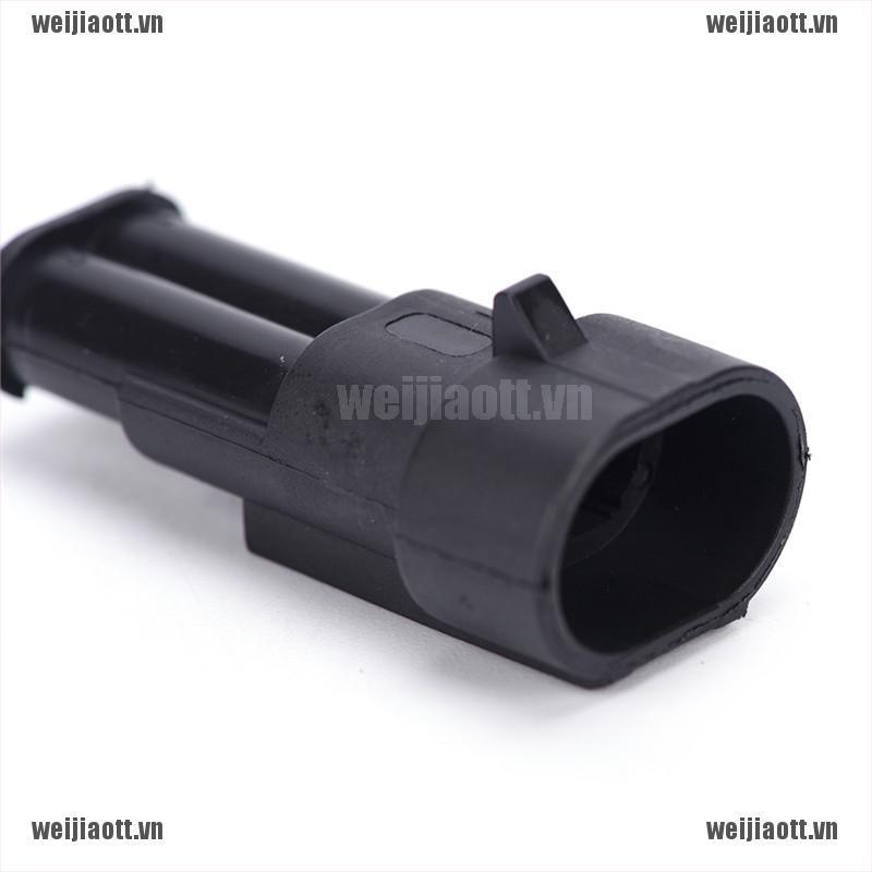 Bộ 10 Đầu Nối 2 Pin Chống Thấm Nước Cho Xe Ô Tô