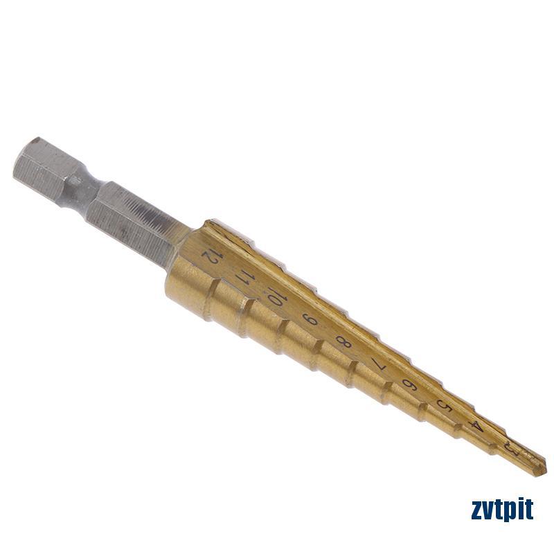 Mũi khoan bước đầu lục giác 3-12mm